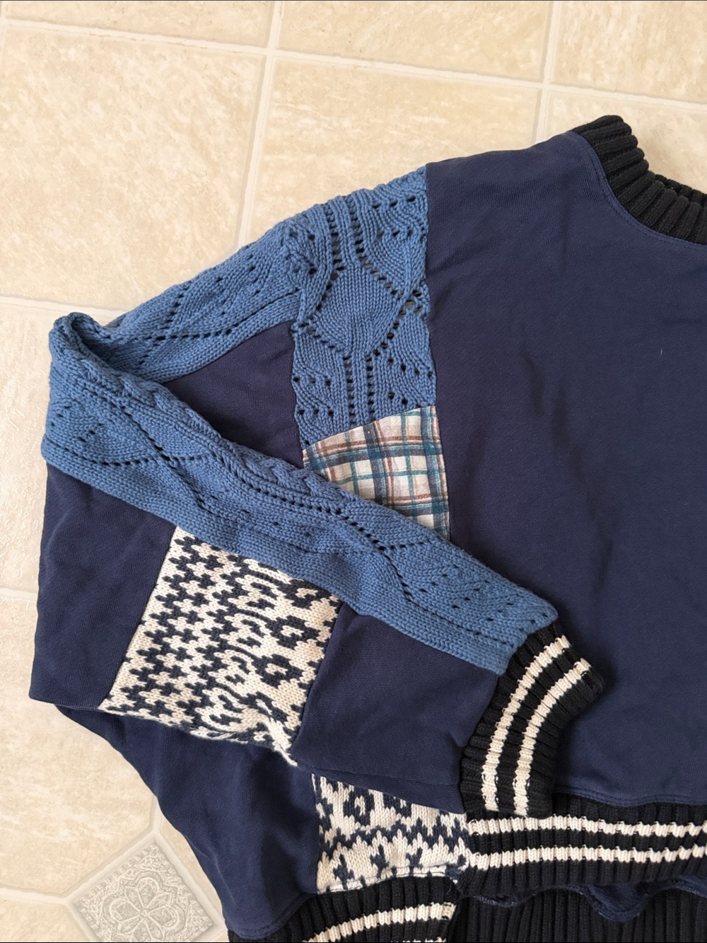 Pilcro Cropped Sweater - Picture 2 of 3